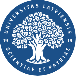 拉脫維亞大學 logo