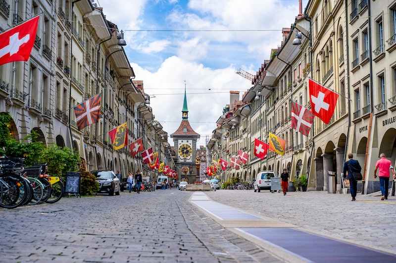 The old town of Bern - a UNESCO world heritage site! 
