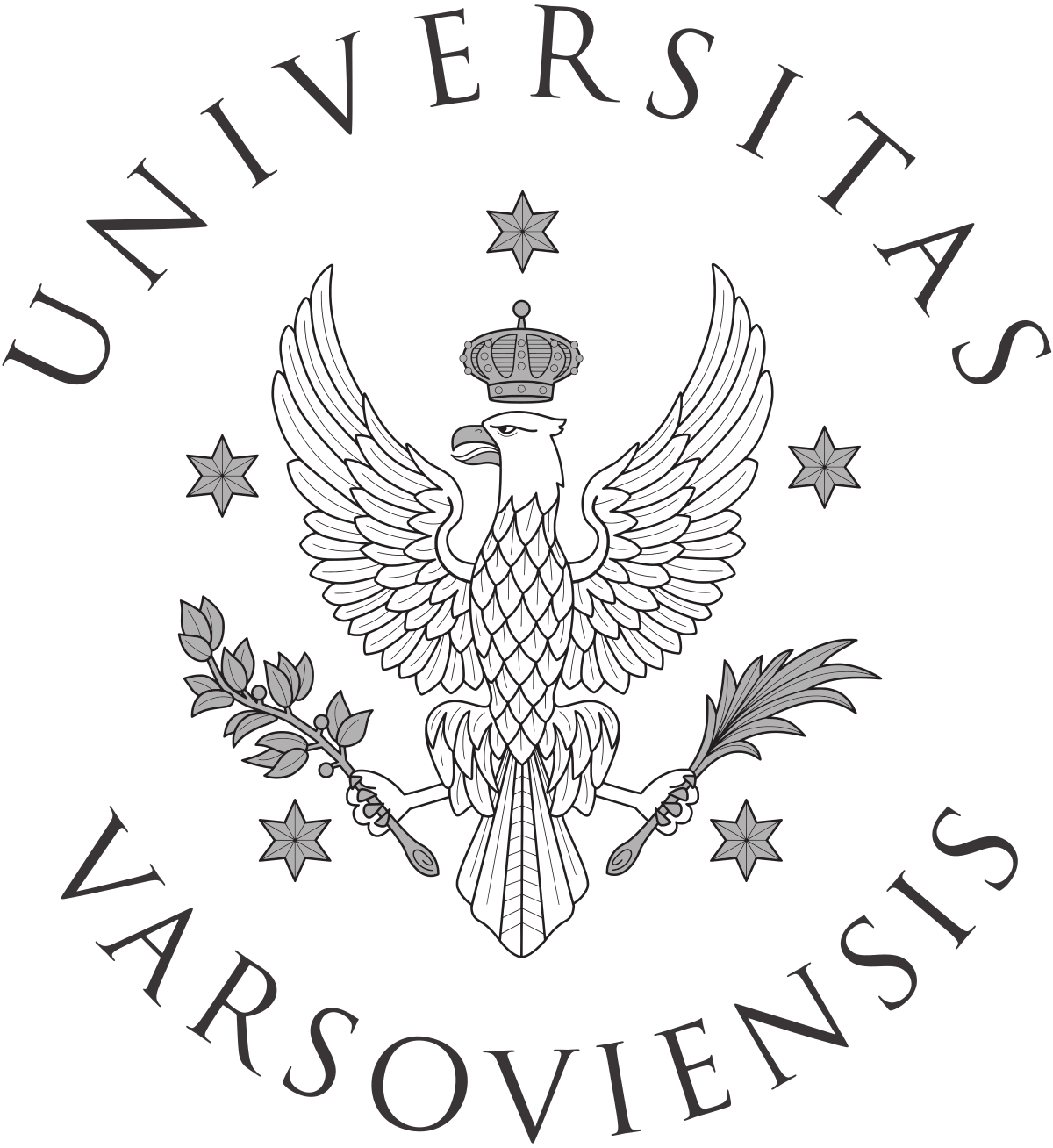 華沙大學 logo
